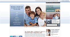 Desktop Screenshot of maplegrovedentist.net